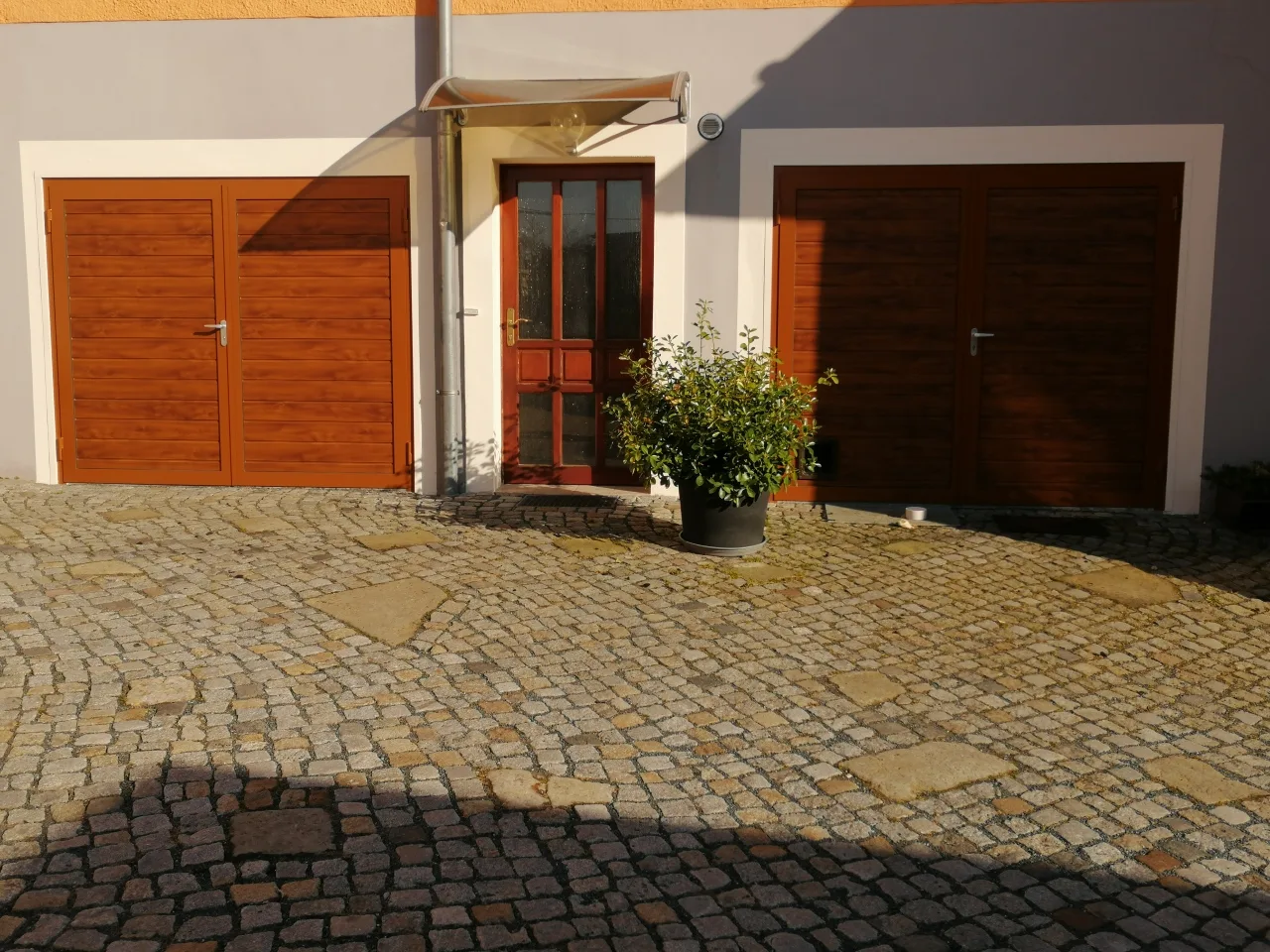 Alphaflügeltor Deco Eiche Gold S-Sicke