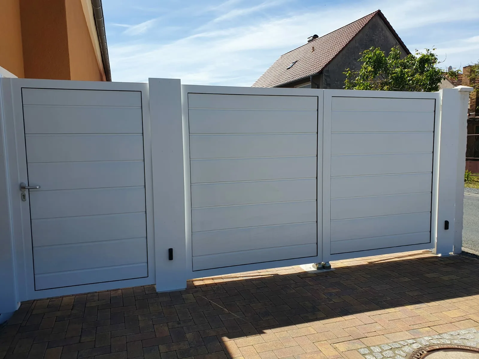 Drehflügeltoranlage Alpha