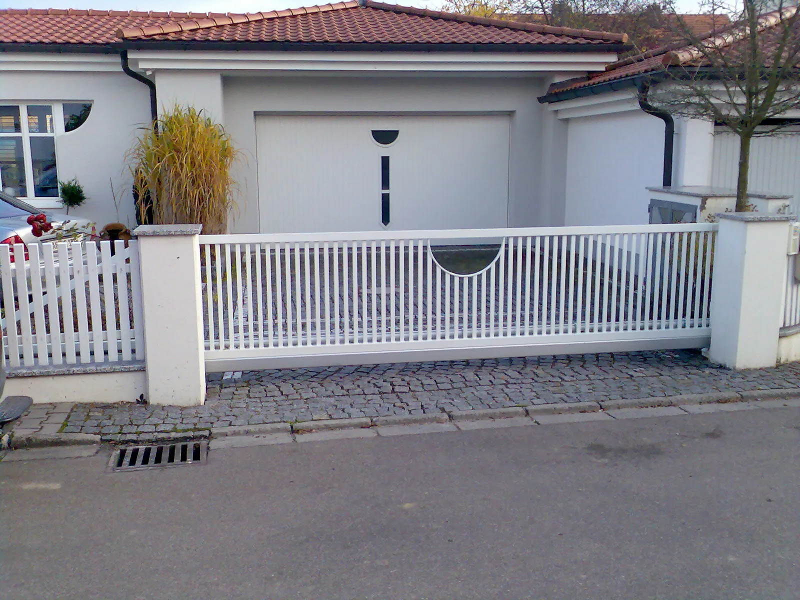 Schiebetor freitr. Stabfüllung, Supeero